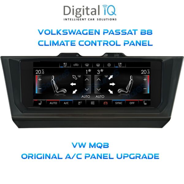 DIGITAL IQ CCP 750_CP (6.9") (MQB) CLIMATE CONTROL PANEL for VW PASSAT B8 - ARTEON mod. 2016-2024 - Image 1