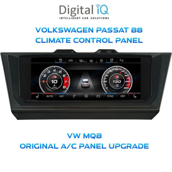 DIGITAL IQ CCP 750_CP (6.9") (MQB) CLIMATE CONTROL PANEL for VW PASSAT B8 - ARTEON mod. 2016-2024 - Image 2