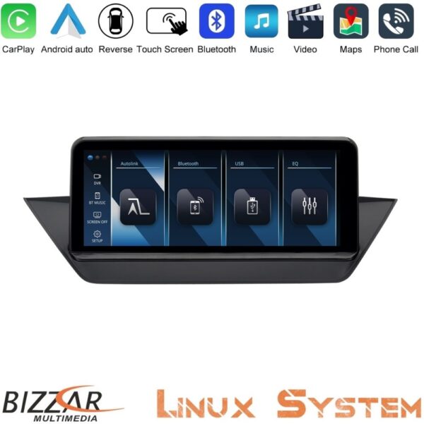 Bizzar BMW X1 E84 Linux Apple CarPlay | Android Auto screen 10.25" HD Anti-reflection - Image 2