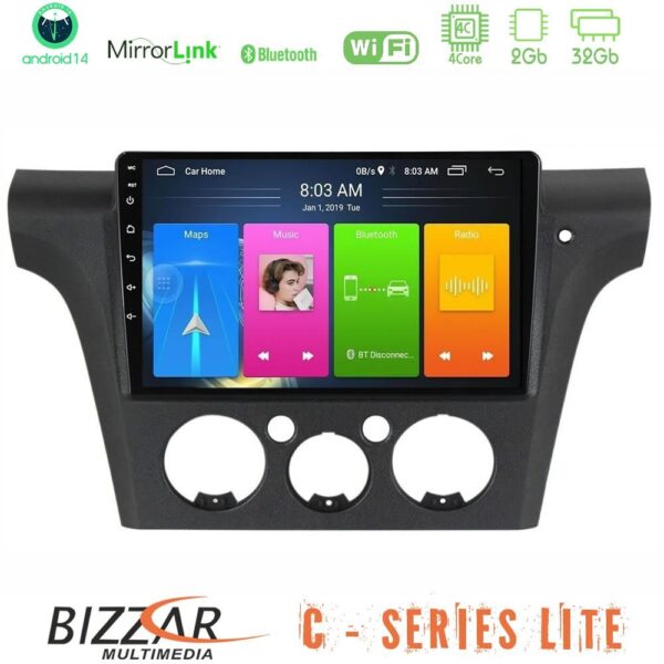 Bizzar C Series Lite 4Core Android14 2+32GB Mitsubishi Outlander 2002 – 2007 Navigation Multimedia Tablet 10" - Image 1
