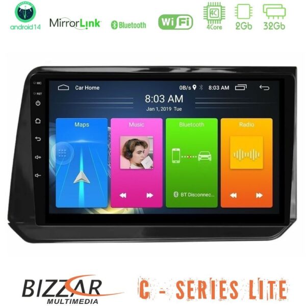 Bizzar G+ Series Nissan Note 2021-2026 RHD 8core Android14 6+128GB Navigation Multimedia Tablet 10" - Image 4