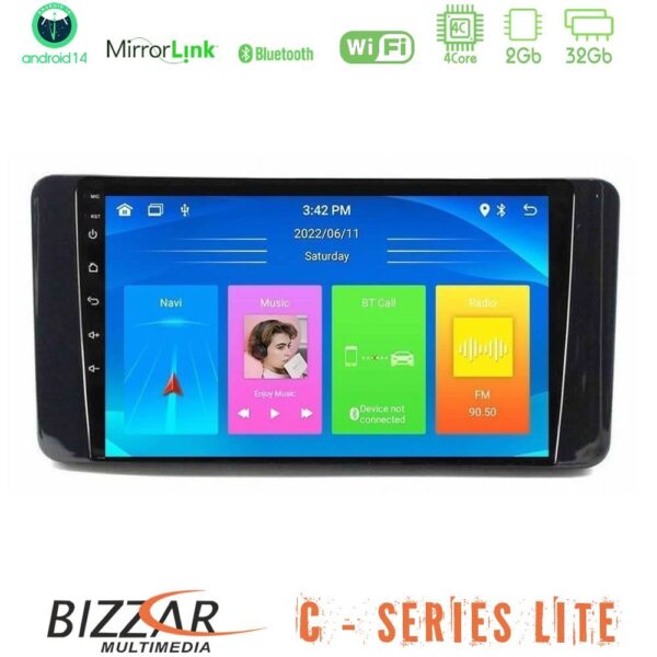 Bizzar C Series Lite 4Core Android14 2+32GB  Skoda Kamiq 2019-2022 Navigation Multimedia Tablet 9" - Image 1