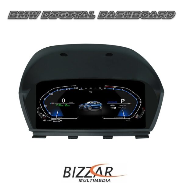 Bizzar Digital Cluster BMW X1/X2 (F48/F39) & 1er/2er Series (F2x/F45) Digital LCD Instrument Cluster 10.25" με Carplay | HDMI in - Image 2
