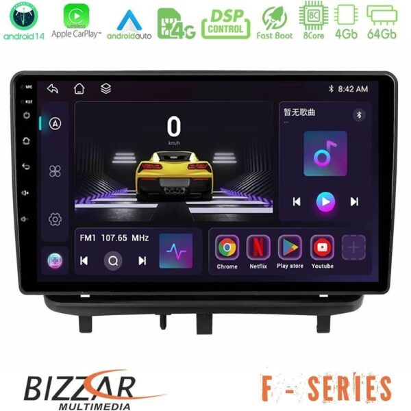 Bizzar G+ Series Opel Corsa D 2006-2014 8core Android14 6+128GB Navigation Multimedia Tablet 9" (Top Mount) - Image 6