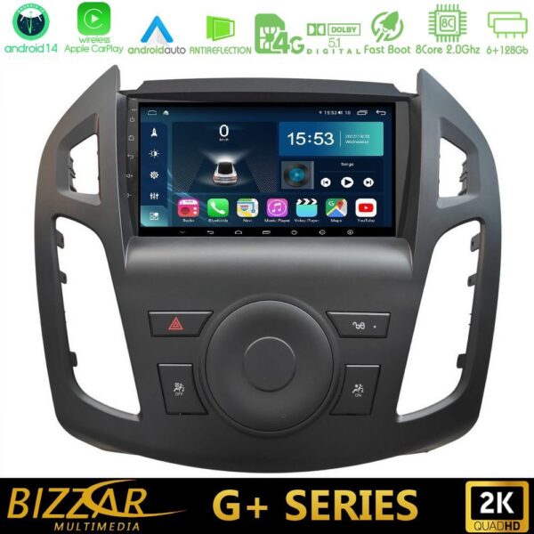Bizzar G+ Series Ford Transit Connect 8core Android14 6+128GB Navigation Multimedia Tablet 9" - Image 1