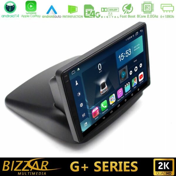 Bizzar G+ Series Fiat Doblo 2002 – 2009 8core Android14 6+128GB Navigation Multimedia Tablet 10" - Image 1