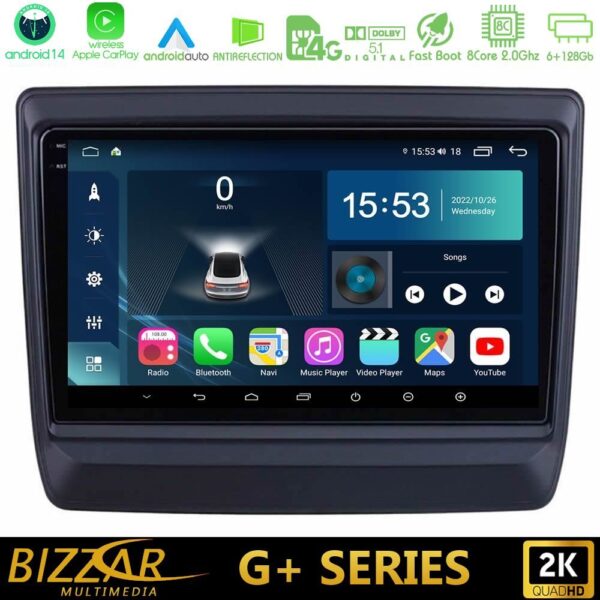 Bizzar G+ Series Isuzu D-MAX 2020-2023 8core Android14 6+128GB Navigation Multimedia Tablet 9" - Image 1