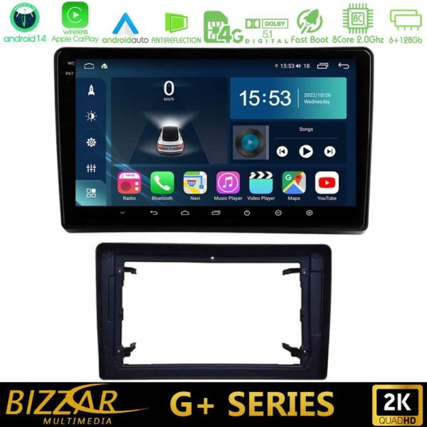 Bizzar G+ Series Chrysler / Dodge / Jeep 8core Android14 6+128GB Navigation Multimedia Tablet 10" - Image 1
