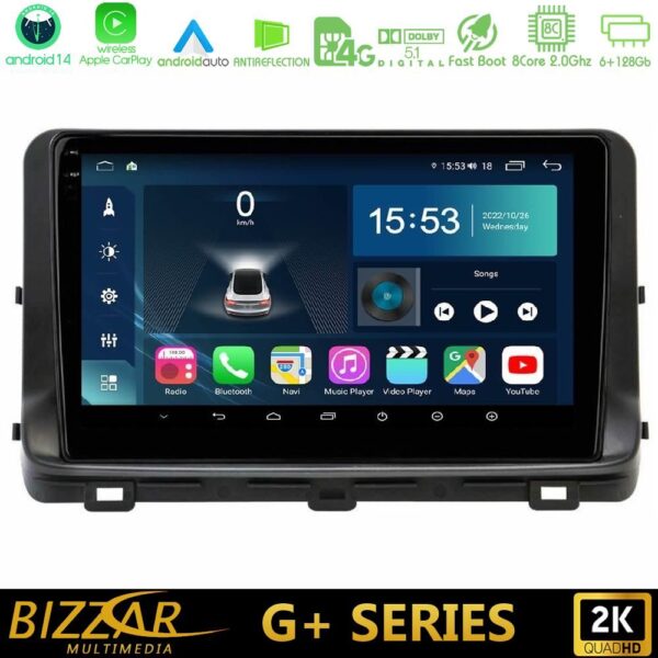 Bizzar G+ Series Kia Ceed 2018-2023 8core Android14 6+128GB Navigation Multimedia Tablet 10" - Image 1