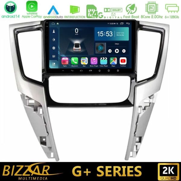 Bizzar G+ Series Mitsubishi L200 2019-2023 8core Android14 6+128GB Navigation Multimedia Tablet 9" - Image 1