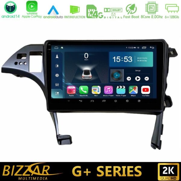 Bizzar G+ Series Toyota Prius 2010-2015 8core Android14 6+128GB Navigation Multimedia Tablet 9" - Image 1