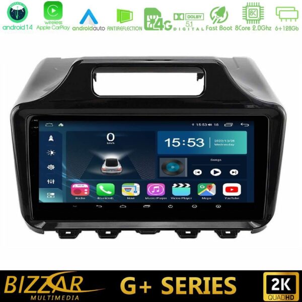Bizzar G+ Series Toyota iQ 2008 – 2015 8core Android14 6+128GB Navigation Multimedia Tablet 9" - Image 1