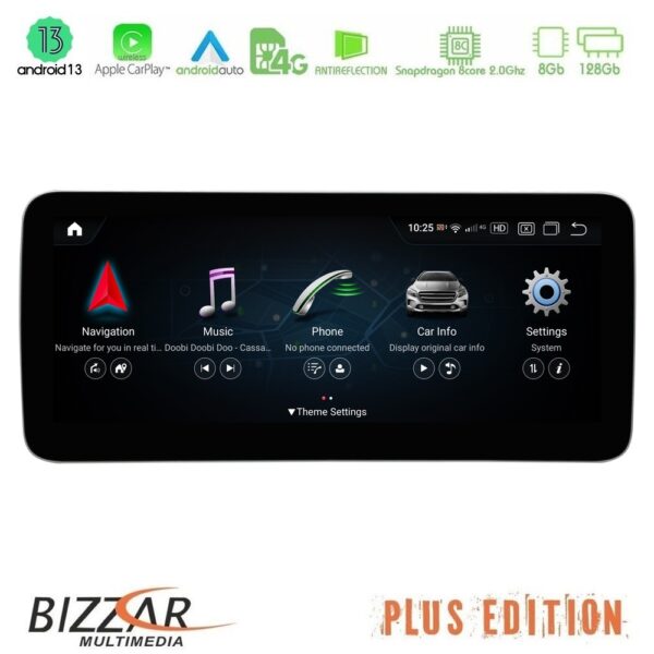 Bizzar Plus Edition Mercedes Android 13 (8+128GB) 8core Mercedes G Class 2007-2012 (W463) Navigation Multimedia station 10.25" - Image 1