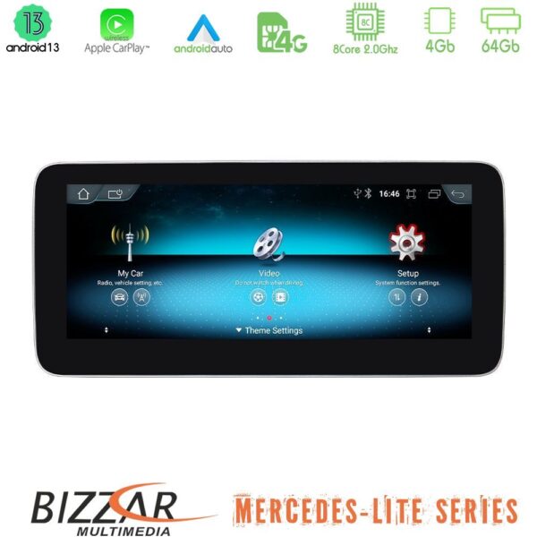 Bizzar Lite Series Mercedes E Class NTG5.0 Android13 8Core (4+64GB) Navigation Multimedia 10.25" - Image 1
