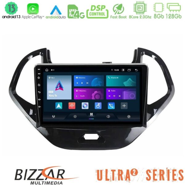 Bizzar G+ Series Ford KA 2016-2020 8core Android14 6+128GB Navigation Multimedia Tablet 9" - Image 6