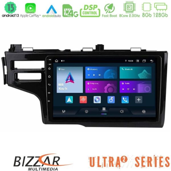 Bizzar Ultra Series Honda Jazz 2013-2020 8core Android13 8+128GB Navigation Multimedia Tablet 9" - Image 1