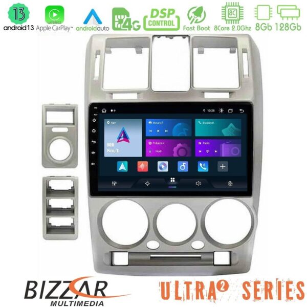 Bizzar Ultra Series Hyundai Getz 2002-2009 8core Android13 8+128GB Navigation Multimedia Tablet 9" - Image 1