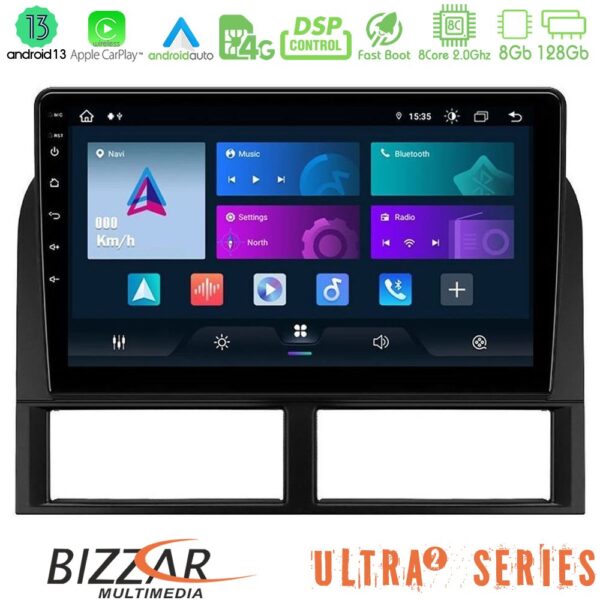Bizzar Ultra Series Jeep Grand Cherokee 1999-2004 8core Android13 8+128GB Navigation Multimedia Tablet 9" - Image 1