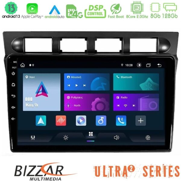 Bizzar Ultra Series Kia Picanto 2004-2007 8core Android13 8+128GB Navigation Multimedia Tablet 9" - Image 1