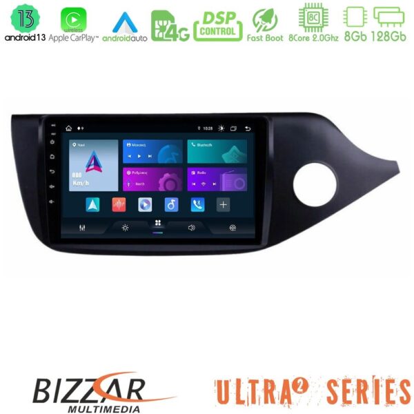Bizzar Ultra Series Kia Cee’d/ProCeed 2013-2017 RHD 8core Android13 8+128GB Navigation Multimedia Tablet 9" - Image 1