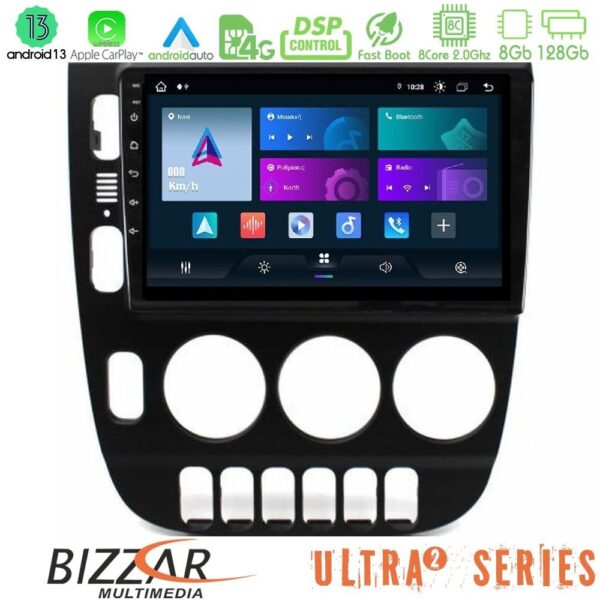 Bizzar Ultra Series Mercedes ML Class (W163) 1998-2005 8core Android13 8+128GB Navigation Multimedia Tablet 9" - Image 1