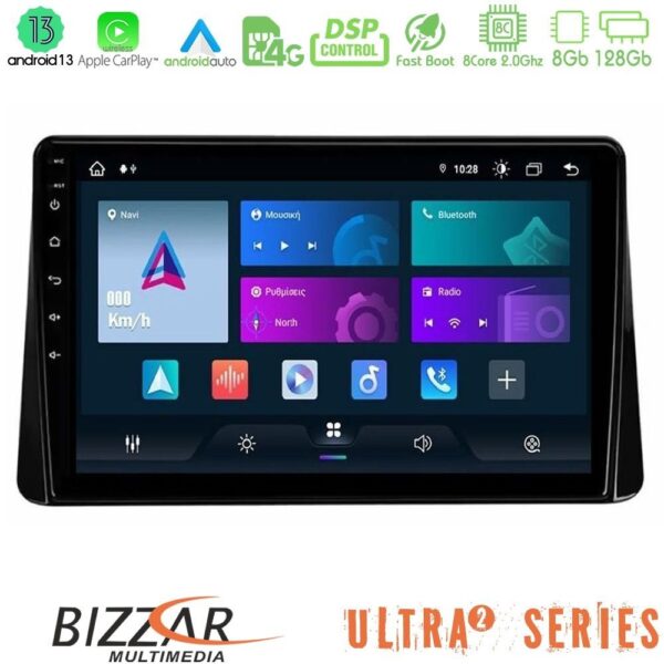 Bizzar Ultra Series Mitsubishi Eclipse Cross 2018-2023 8core Android13 8+128GB Navigation Multimedia Tablet 9" - Image 1