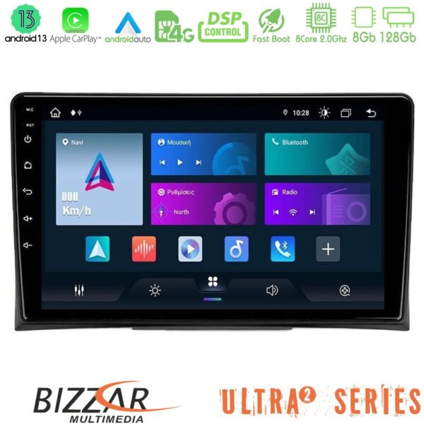 Bizzar Ultra Series VW Transporter 2003-2015 8Core Android13 8+128GB Navigation Multimedia Tablet 9" - Image 1