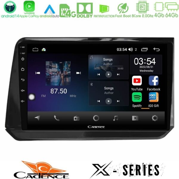 Bizzar G+ Series Nissan Note 2021-2026 RHD 8core Android14 6+128GB Navigation Multimedia Tablet 10" - Image 8