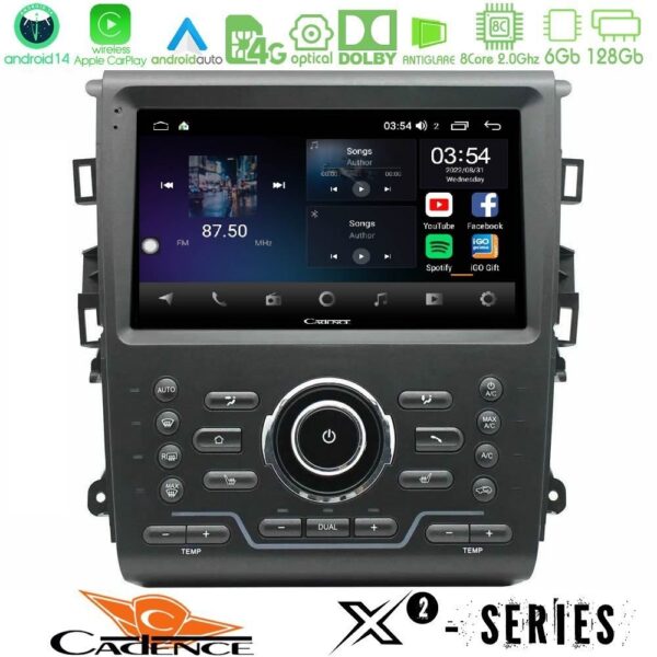 Bizzar G+ Series Ford Mondeo 2014-2021 8core Android14 6+128GB Navigation Multimedia Tablet 9" - Image 9