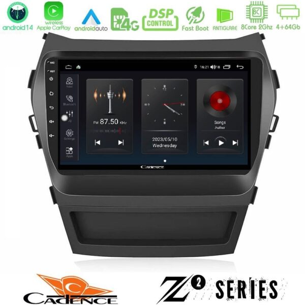Bizzar G+ Series Hyundai iX45 2012-2017 8core Android14 6+128GB Navigation Multimedia Tablet 9" - Image 5