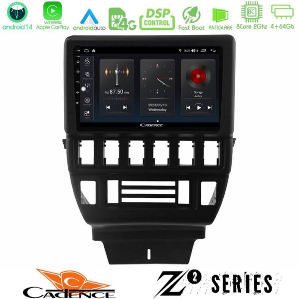Cadence Z2 Series 8Core Android14 4+64GB  Lada Niva Navigation Multimedia Tablet 9" Με Carplay & Android Auto - Image 1