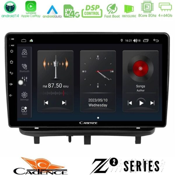 Bizzar G+ Series Opel Corsa D 2006-2014 8core Android14 6+128GB Navigation Multimedia Tablet 9" (Top Mount) - Image 11