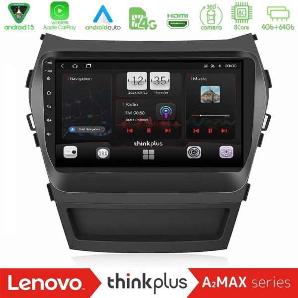 Bizzar G+ Series Hyundai iX45 2012-2017 8core Android14 6+128GB Navigation Multimedia Tablet 9" - Image 6