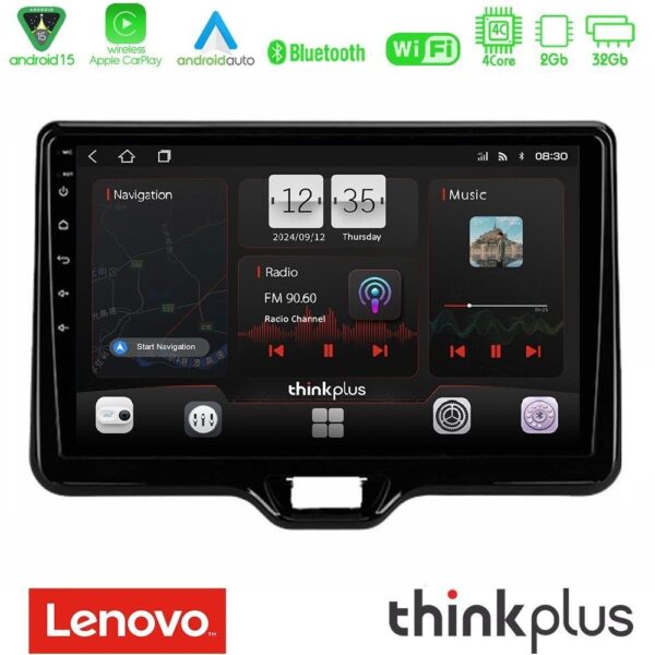 Bizzar G+ Series Toyota Yaris Cross RHD 2020-> (Low Version) 8core Android14 6+128GB Navigation Multimedia Tablet 9" - Image 13
