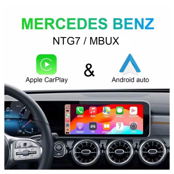 Mercedes MBUX/NTG7 Wireless CarPlay | Android Auto Interface | Camera In - Image 1