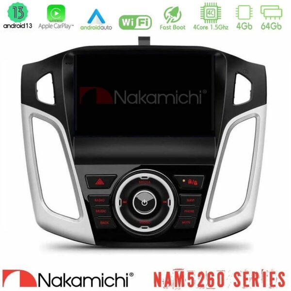 Bizzar G+ Series Ford Focus 2012-2018 8core Android14 6+128GB Navigation Multimedia Tablet 9" - Image 5