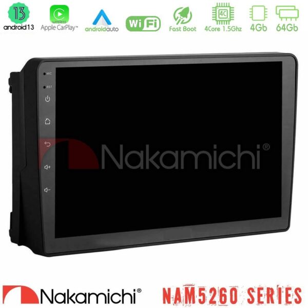 Nakamichi NAM5260 Series 4Core Android13 4+64GB Ford 2007-> Navigation Multimedia Tablet 9" Με Carplay & Android Auto - Image 1