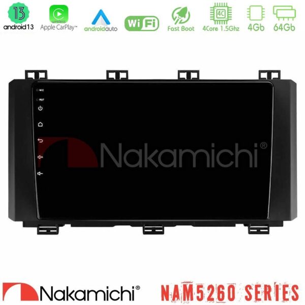 Nakamichi NAM5260 Series 4Core Android13 4+64GB Seat Ateca 2017-2021 Navigation Multimedia Tablet 9" Με Carplay & Android Auto - Image 1