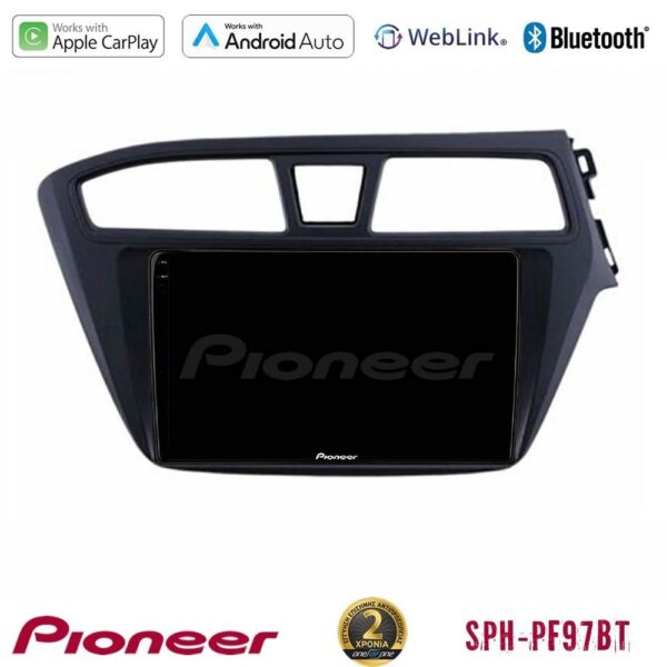 Pioneer SPH-PF97BT Series Hyundai i20 2014-2018 RHD Multimedia Station 9" (Tablet Style) Με Carplay & Android Auto - Image 1