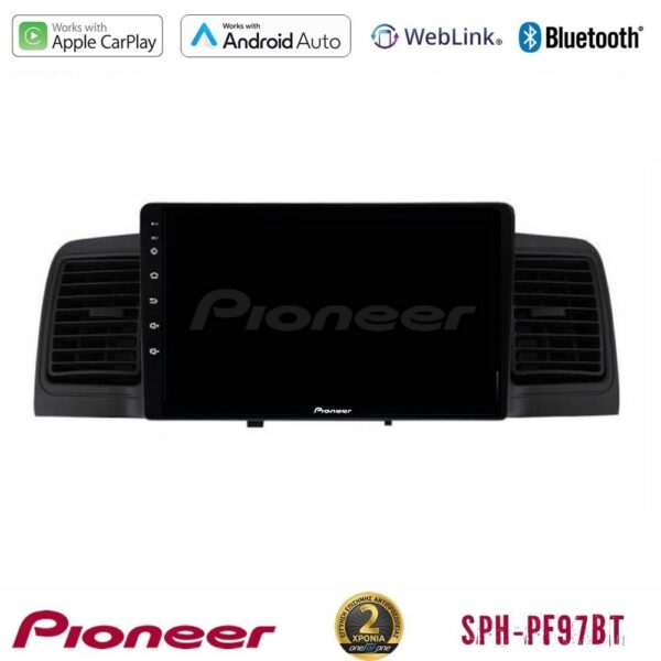 Pioneer SPH-PF97BT Series    Toyota Corolla 2002-2006 Multimedia Station 9" (Tablet Style) Με Carplay & Android Auto - Image 1
