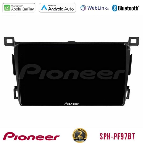 Pioneer SPH-PF97BT Series Toyota RAV4 2013-2018 Multimedia Station 9" (Tablet Style) Με Carplay & Android Auto - Image 1