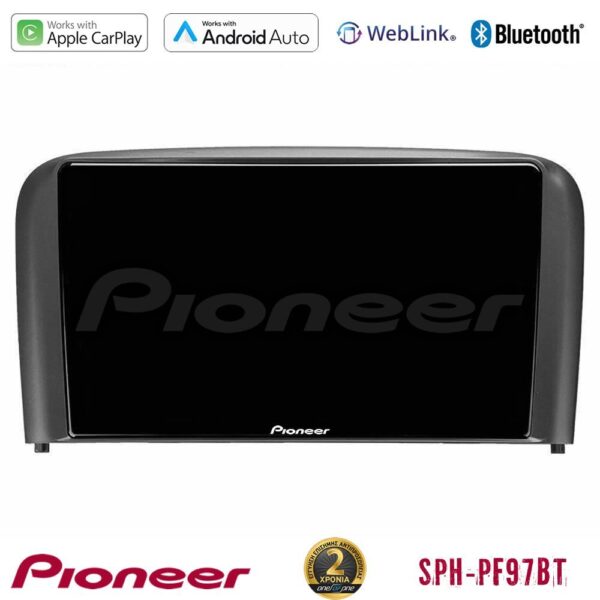 Pioneer SPH-PF97BT Series    Volvo S80 1998-2006 Multimedia Station 9" (Tablet Style) Με Carplay & Android Auto - Image 1