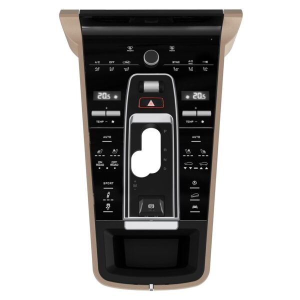 Αναβάθμιση Κεντρικής Κονσόλας Porsche Cayenne 92A | Porsche Cayenne 92A Center Console Upgrade AC Climate Switch Panel (Μπεζ Χρώμα) - Image 3