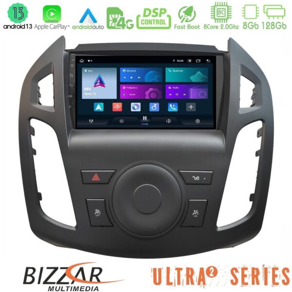 Bizzar Ultra Series Ford Transit Connect 8core Android13 8+128GB Navigation Multimedia Tablet 9" - Image 1