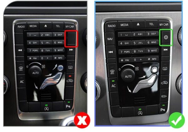 Volvo Sensus Connect 2014-> Wireless CarPlay/Android Auto Interface & Camera In - Image 2