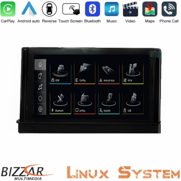 Bizzar Audi A3 8V 2013-2020 Linux Apple CarPlay | Android Auto screen 7" HD - Image 1