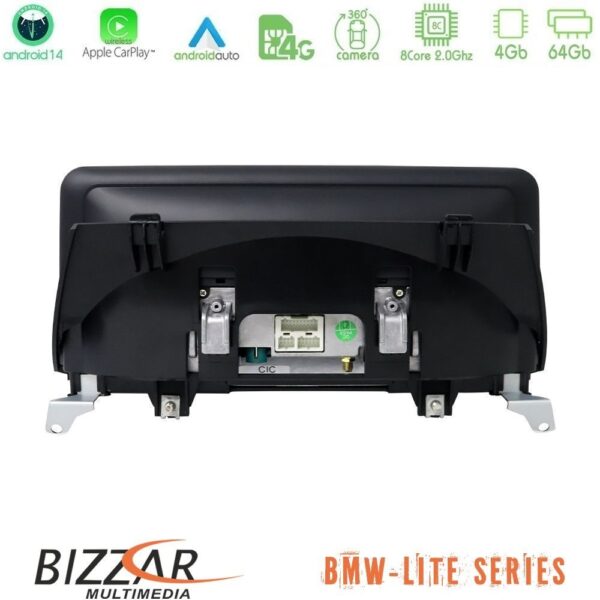 Bizzar Lite Series BMW X5 & X6 2007-2010 Android14 8Core (4+64GB) Navigation Multimedia 10.25" - Image 3