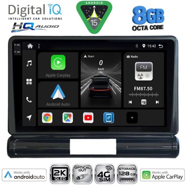 DIGITAL IQ BXK 20093L_CPAA (9inc) MULTIMEDIA TABLET for CITROEN C3 - DS3 mod. 2016-2024 Low Version - Image 1