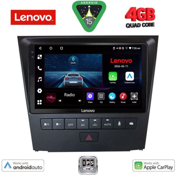 LENOVO LVE 8341_CPAA (9inc) MULTIMEDIA TABLET for LEXUS GS mod. 2004-2011 - Image 1
