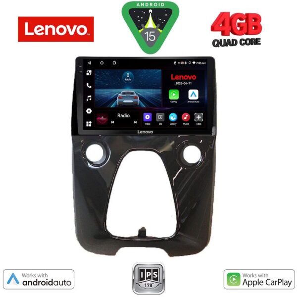 LENOVO LVE 8708_CPAA A/C (10inc) MULTIMEDIA TABLET for CITROEN C1-PEUGEOT 108-TOYOTA AYGO mod. 2014-2022 - Image 1